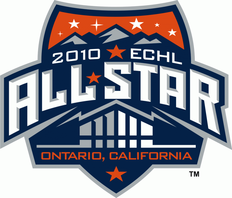 echl all-star game 2009 primary logo iron on heat transfer